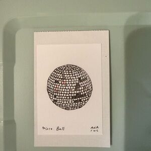 Anastasia Inciardi Mini Print-Disco Ball